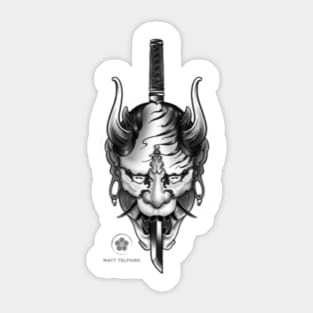 Hannya Namakubi Sticker